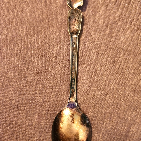 HSI OLD COMPANY PLATE IS DENNIS THE MENACE 6" BABY SPOON - Picture 2 of 7